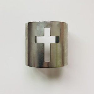 Cutout Cross Wrist Cuff